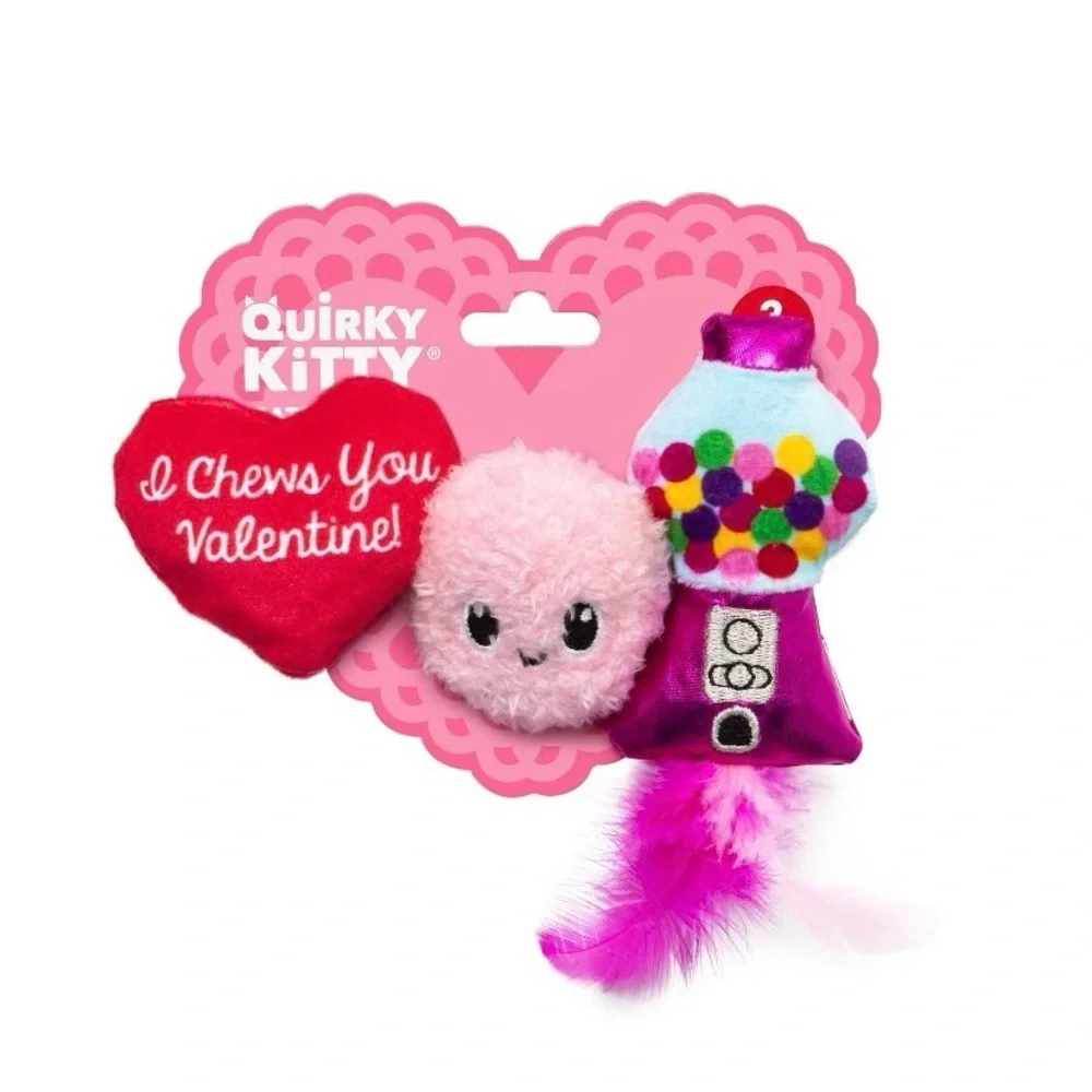 Quirky kitty cat toy